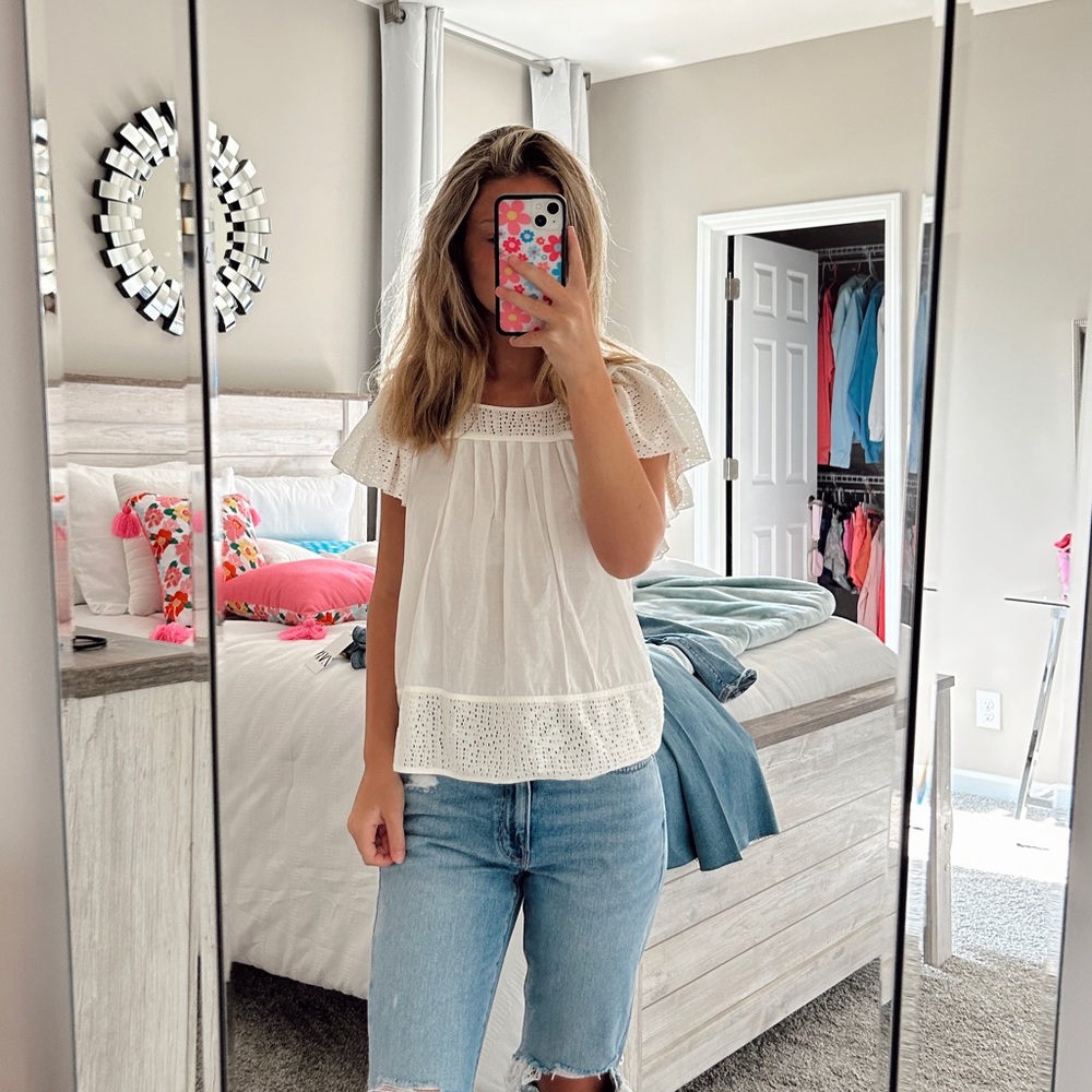 VINTAGE pepin by anthropology blouse